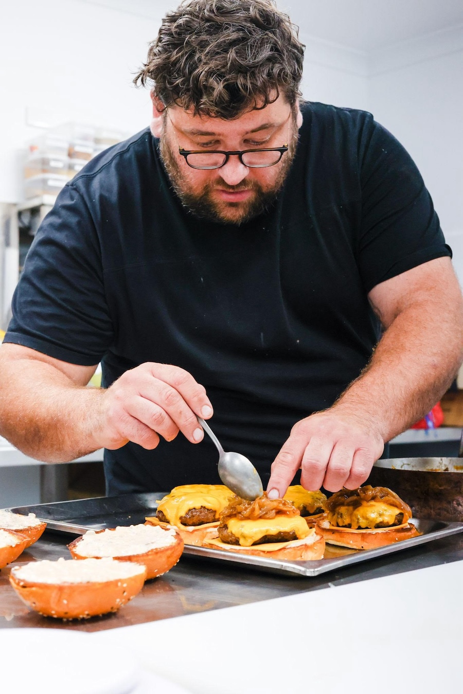 chef cooking food